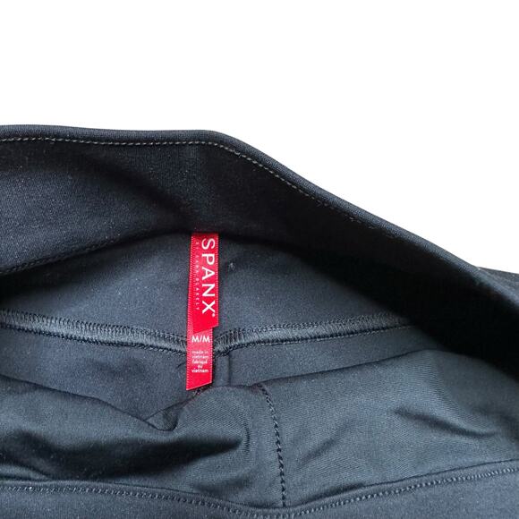 SPANX Black The Perfect Ponte Ankle Pant Women's Size Medium Slimming Career - Picture 9 of 11